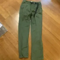 グラミチ　美品　ワークパンツ　カーキ　Mのサムネイル