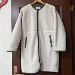 Lugnoncure アイボリーフリースジャケット