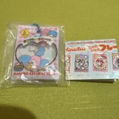 サンリオキャラクターズ シャカシャカ フレークシール風チャーム　キキララ