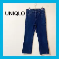 ☆UNIQLOユニクロデニムパンツ　styleFLAREサイズW26（66cm）