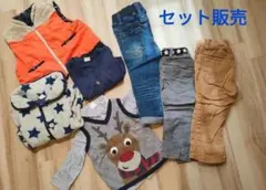 セットでお得！キッズ服 まとめ売り 6点セット 男の子 トップス ズボン