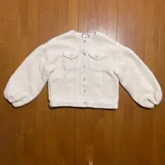 お値下げ可能！モコモコで温かい！jouetie ジュエティ ノーカラージャケット
