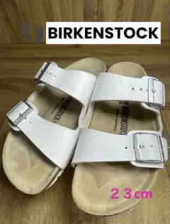 ビルケンシュトック アリゾナ サンダル ホワイト 白 BIRKENSTOCK23のサムネイル