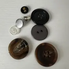 ボタンセット 多様なデザインとサイズ