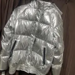GAP シルバー ダウンジャケット