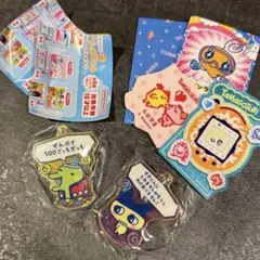 たまごっちプチプチおみせっち グッズコレクション 2点セット&ステッカーセット