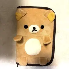 タグ付き リラックマ ぬいぐるみ貴重品ケース 母子手帳ケース 平成