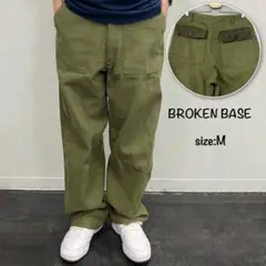 BROKEN BASE ブロークンベース ミリタリー ベイカー パンツ M