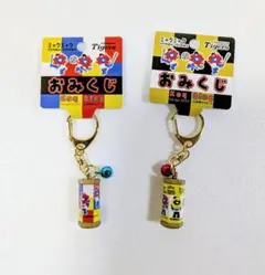 【新品・2点セット】大阪万博 阪神タイガース ミャクミャク おみくじキーリング