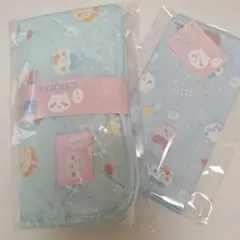 ちいかわ ひんやりまくらカバー＆ひんやり吸水タオル フルーツポンチ柄