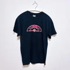 ジャージーズ プリント Ｔシャツ 丸首 半袖 S 紺 混紡 お出かけ バスケのサムネイル