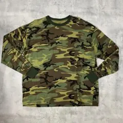BELVET 迷彩柄 サーマル長袖Tシャツ M - メルカリ