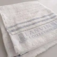 【新品未使用】LANVIN　ランバン　タオルハンカチ　今治タオル　昭和西川