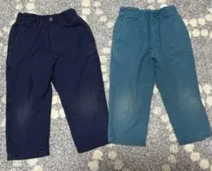 ジーユー　パンツ　２枚組　110