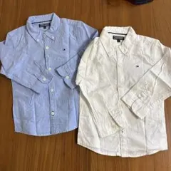 トミーヒルフィガー 長袖シャツ 2枚セット 92