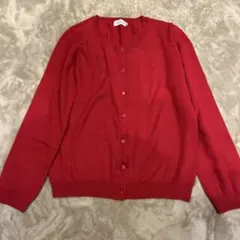 LEPSIM レッド カーディガン M