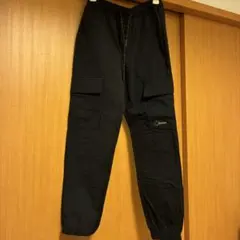 キッズ 150 黒 カーゴパンツ
