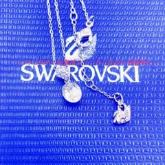 スワロフスキー SWAROVSKI オーバルクリスタルネックレス