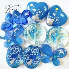 手染めビーズ ペイントビーズ アクリルビーズ 素材パーツ
