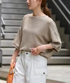 FRAMeWORK LINEN TERRY LOOSEプルオーバー - メルカリ