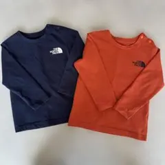 THE NORTH FACE 長袖Tシャツ 2枚セット 90
