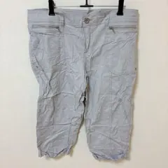 ハーフパンツ ショートパンツ ライトグレー 軽い 軽量 ポケット付き