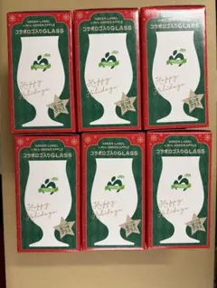 GREEN LABEL ✕ MrS. GREEN APPLE 足つきグラス　6個