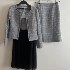 J-ing7号フォーマルツイードスーツ3点セット