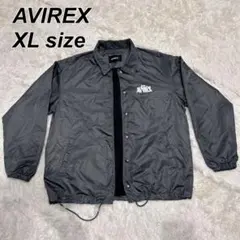 美品〉AVIREX アヴィレックス【L】タギングデザイン コーチジャケット