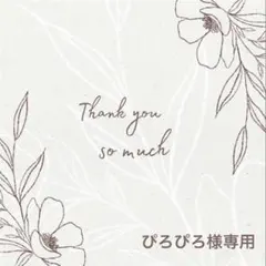 ◆ぴろぴろ★プロフ一読お願い致します★様専用◆