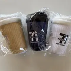 セブンイレブン ハッピーくじ B賞 セブンカフェ ぬいぐるみチャーム　3個