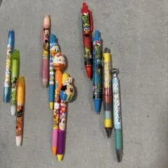 ディズニーキャラクター ボールペン・シャーペン・マーカーペンセット