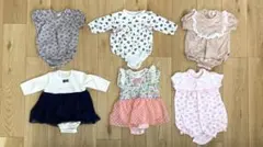 女の子ロンパースセット♡バースデイ&メゾピアノ♡70〜80cm