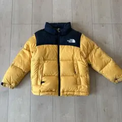 THE NORTH FACE ダウンジャケット 120㎝ イエロー/ブラック