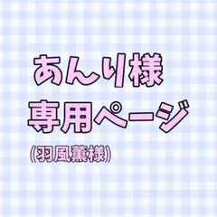 あんり様専用ページ