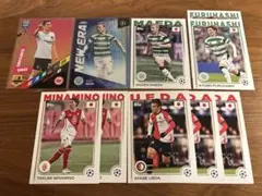 サッカー　日本人　カード10枚セット