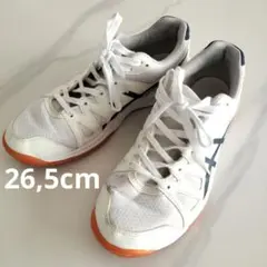 アシックス asics 室内履き　スニーカー 　体育館シューズ　26,5センチ