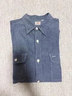 SUGARCANE シュガーケーン 半袖シャンブレーシャツ 39703 XL - メルカリ