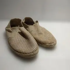 LA BAUME レザーメッシュサンダル - メルカリ