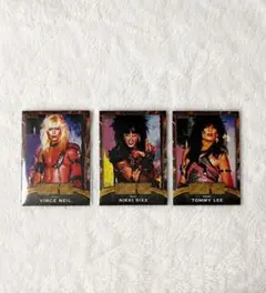 Mötley Crüe カード プロモ トレカ3枚セット EPOCH
