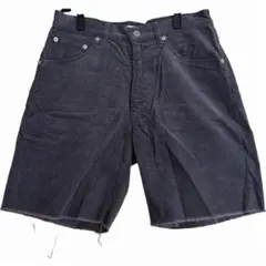 EEL イール　ハーフパンツ　カットオフ　グレー　日本製 コットン100%のサムネイル