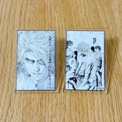 嘘喰い 斑目貘 アクリルバッジ セット
