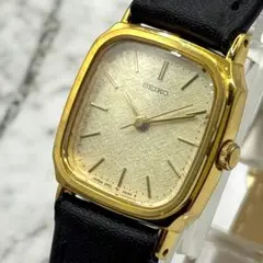 電池ベルト交換】SEIKO QUARTZ ゴールド文字盤シャリオChariot - メルカリ