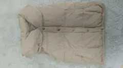 ベージュ☆ダウンベスト