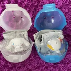 ぬいぐるみといっしょフィギュア2 シナモロール、あひるのペックル2個セット★