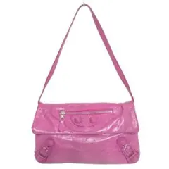 ✨美品✨LUSH　2way ショルダーバッグ　y2k　本革　ピンク