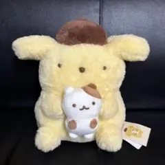 Sanrio プリンとマフィンなかよしタイム ポムポムプリン ぬいぐるみ プリンとマフィンなかよしタイムデザインシリーズ｜サンリオ
