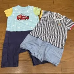 ミキハウス　半袖ロンパース 80サイズ