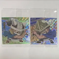 ワンピース　大海賊シールウエハース　LOG.10 スーパーレア　ブロギー　ドリー