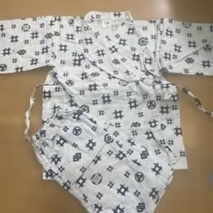 和柄 甚平 130サイズ 綿素材